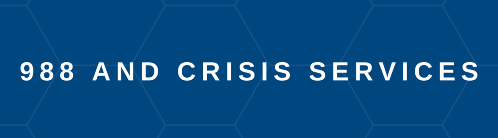 988 and crisis services image slider