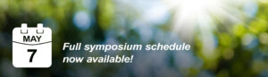 Full symposium schedule now available!