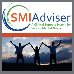 SMI Adviser logo and three silhouetted figures against the sky in exclamative poses.
