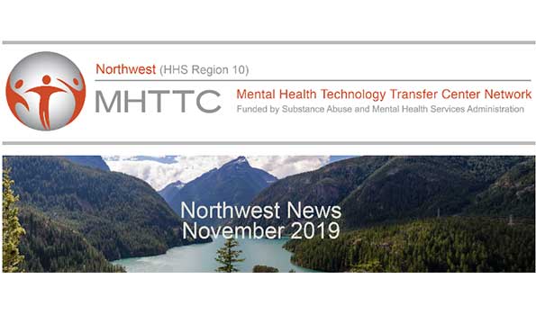 image of November Northwest MHTTC newsletter