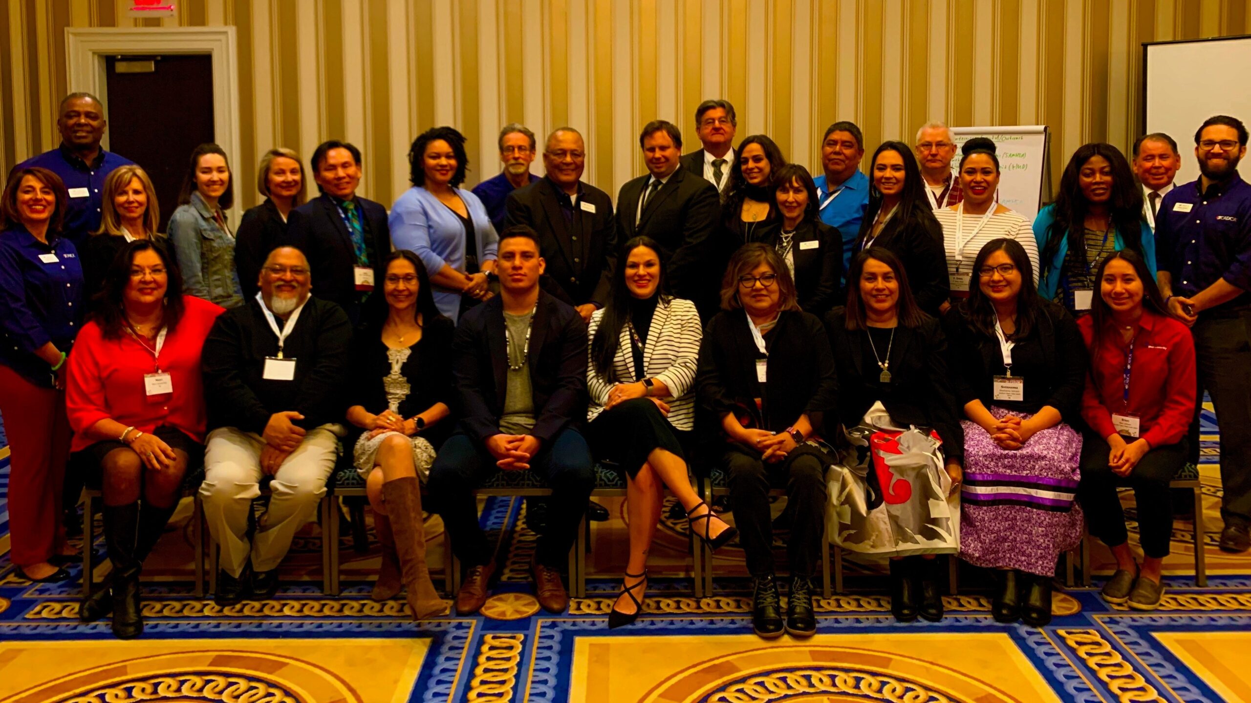 Photo of Inter-Tribal Advisory Council members