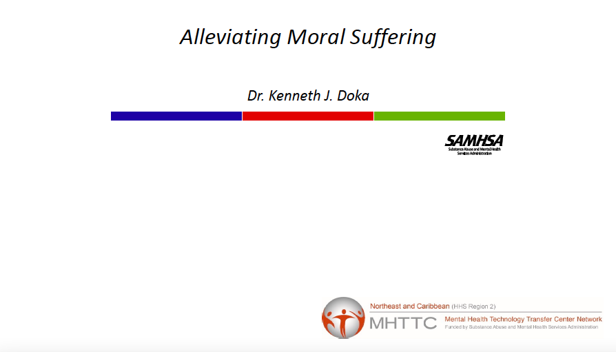 Alleviating Moral Suffering