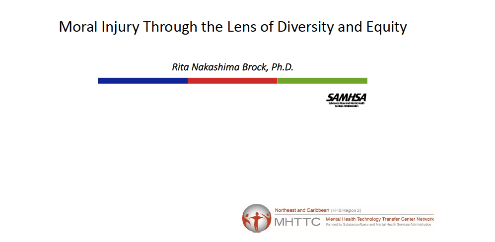 Moral Injury Through the Lens of Diversity and Equity