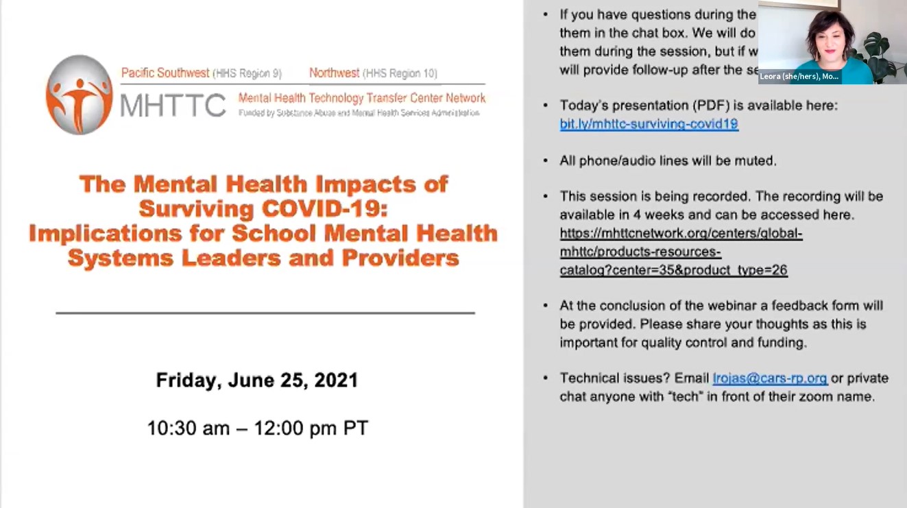 NW - Mental Health Impacts COVID-19