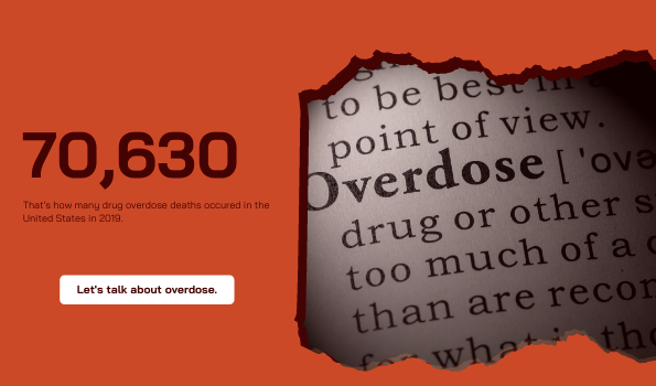 70630 deaths occurred from overdose in 2021.