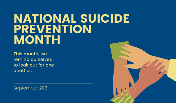 September is suicide prevention month