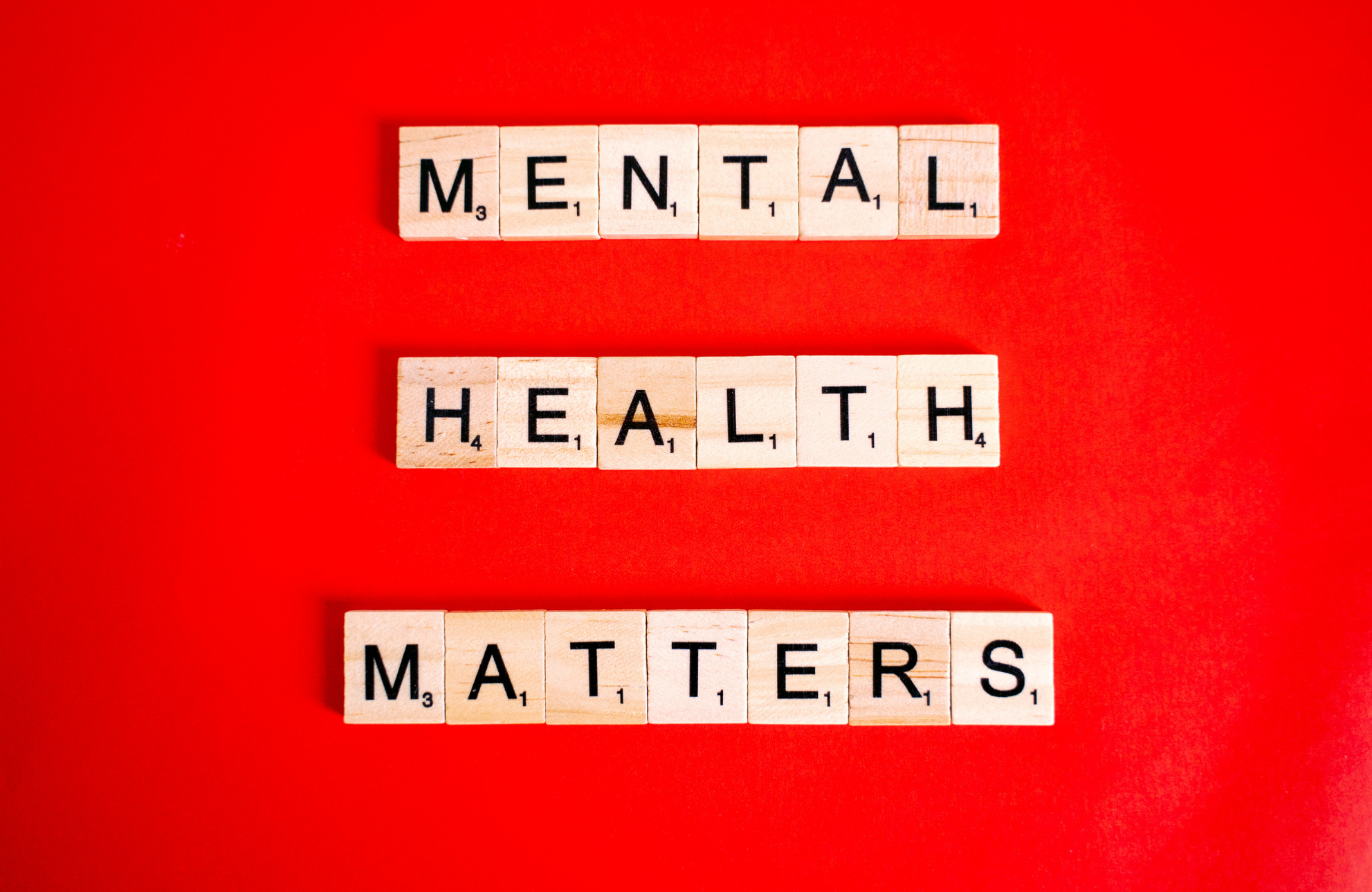 Image with the words Mental Health Matters