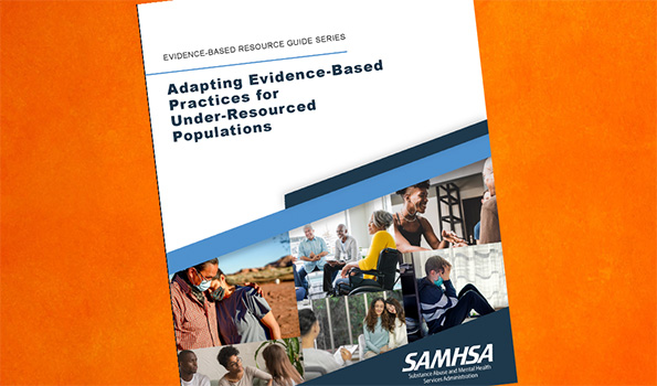 Cover page of SAMHSA's new "Adapting Evidence-Based Practices..." guide