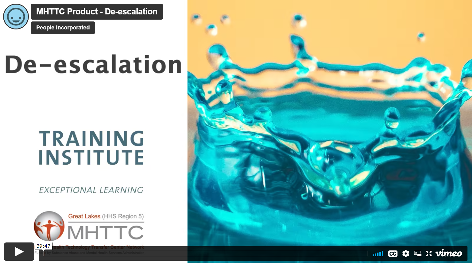 De-escalation Training Video