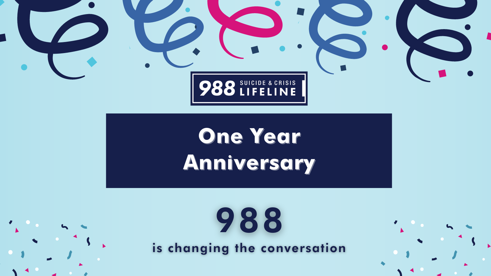 988 one year anniversary