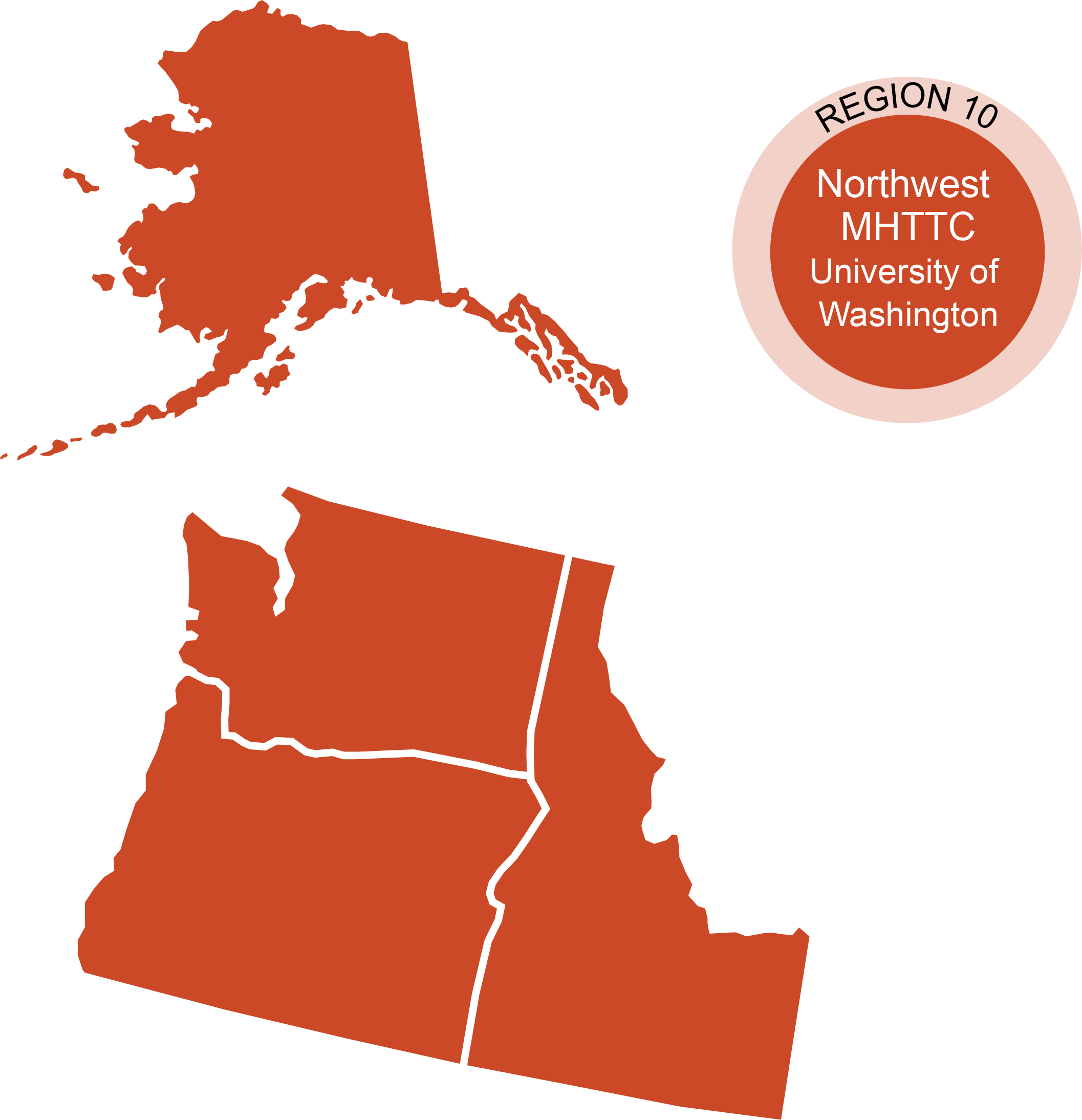 regional map for northwest
